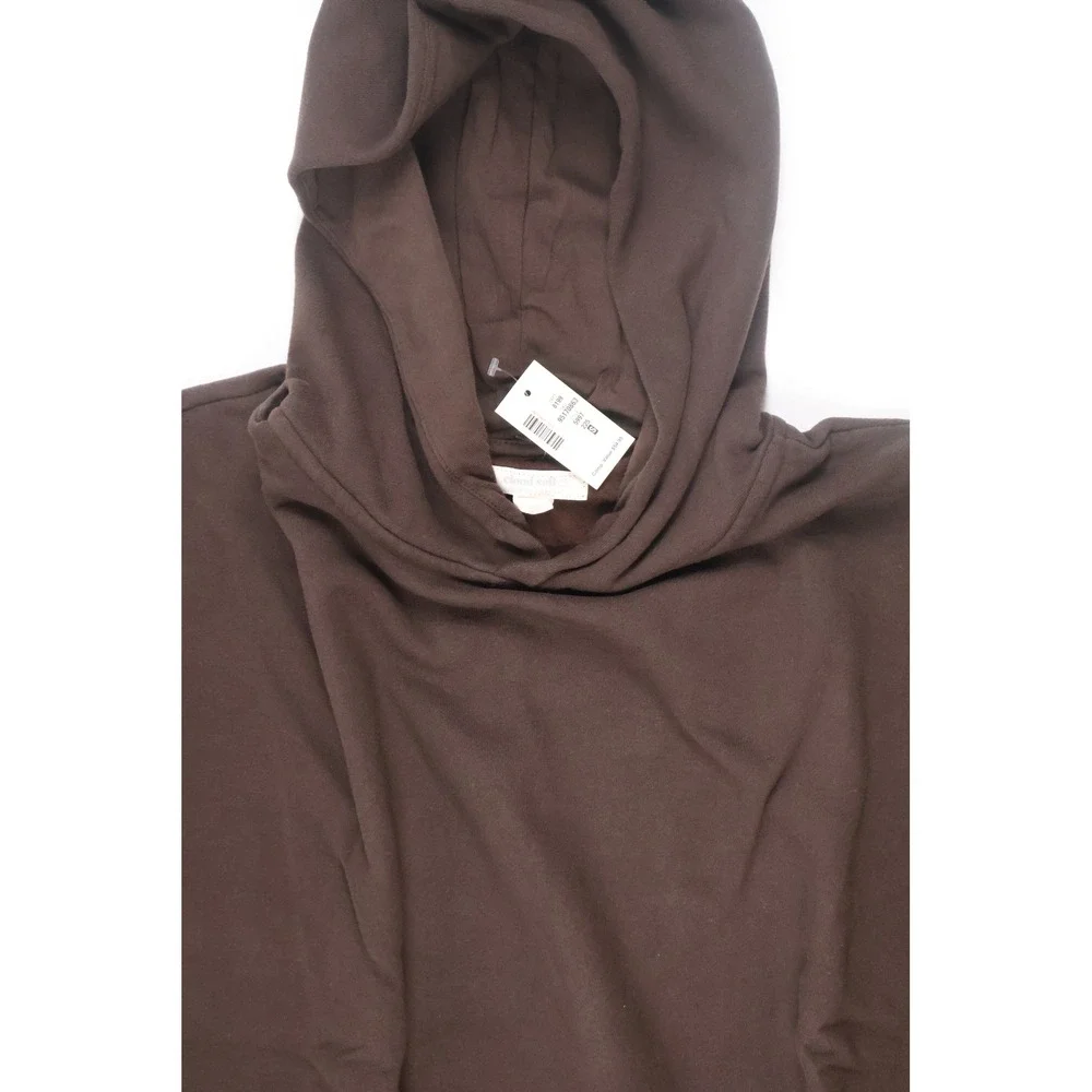 Wild Fable Womens Hoodie Cloud Soft Fleece Brown Solid XL NWT - Picture 5 of 7